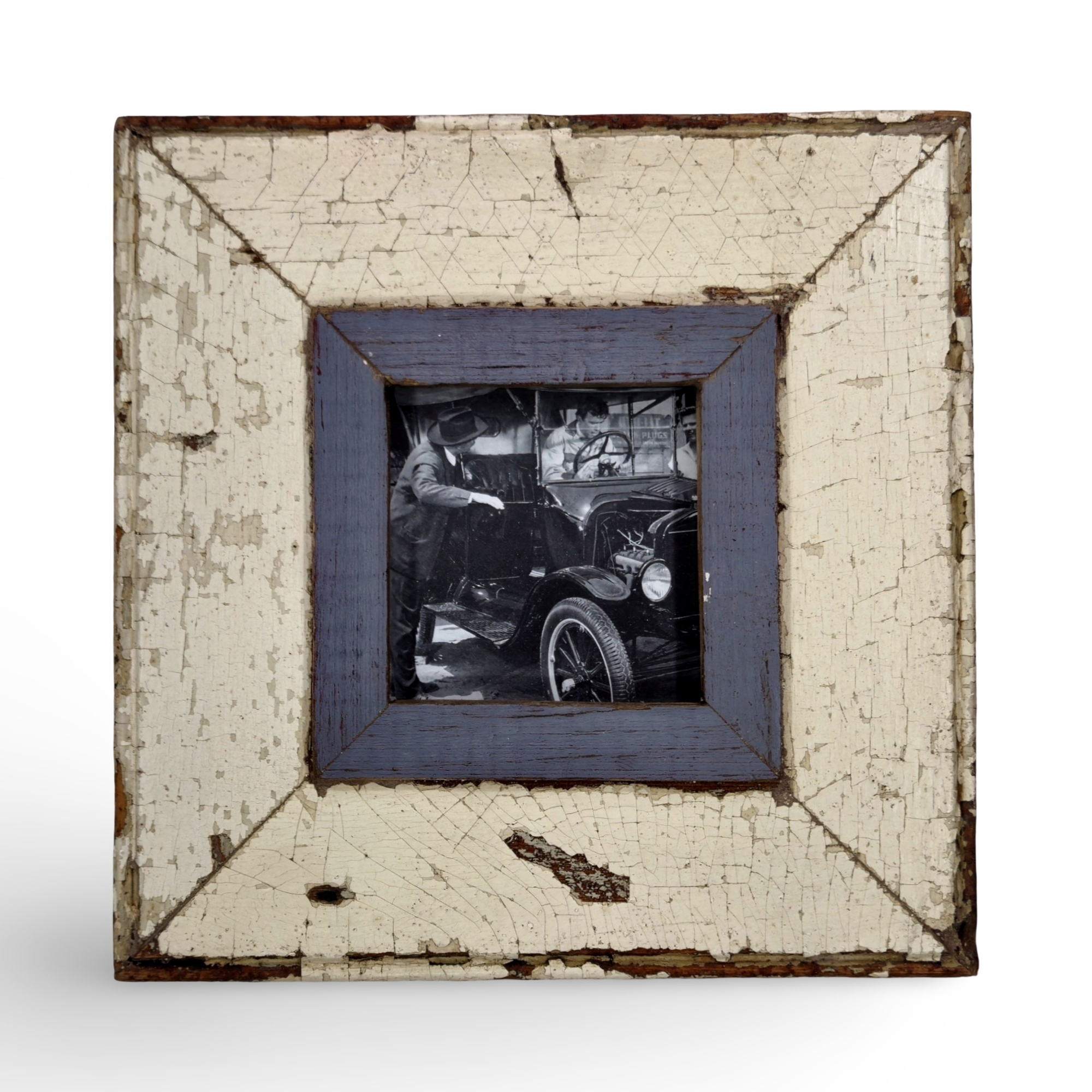 Reclaimed Wood Frame – 4x4 A6 Square – #30231