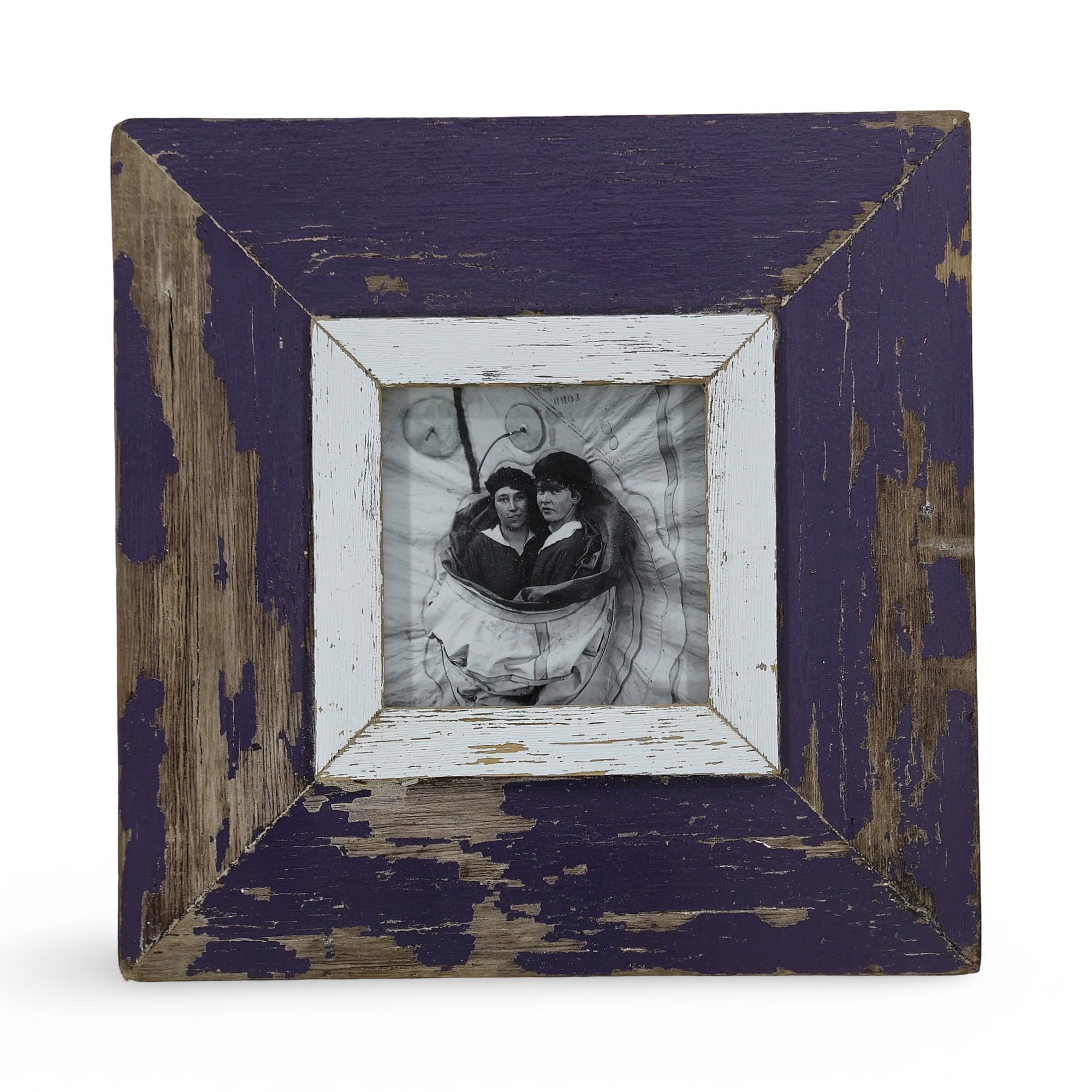 Reclaimed Wood Frame – 4x4 A6 Square – #30304