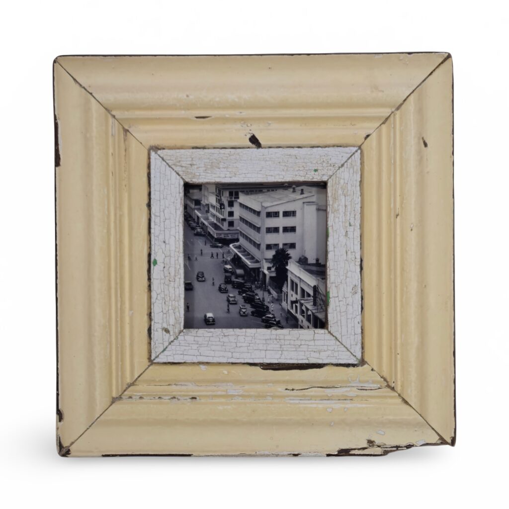 Reclaimed Wood Frame – 4x4 A6 Square – #30833