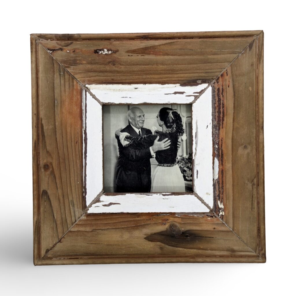 Reclaimed Wood Frame – 4x4 A6 Square – #30841