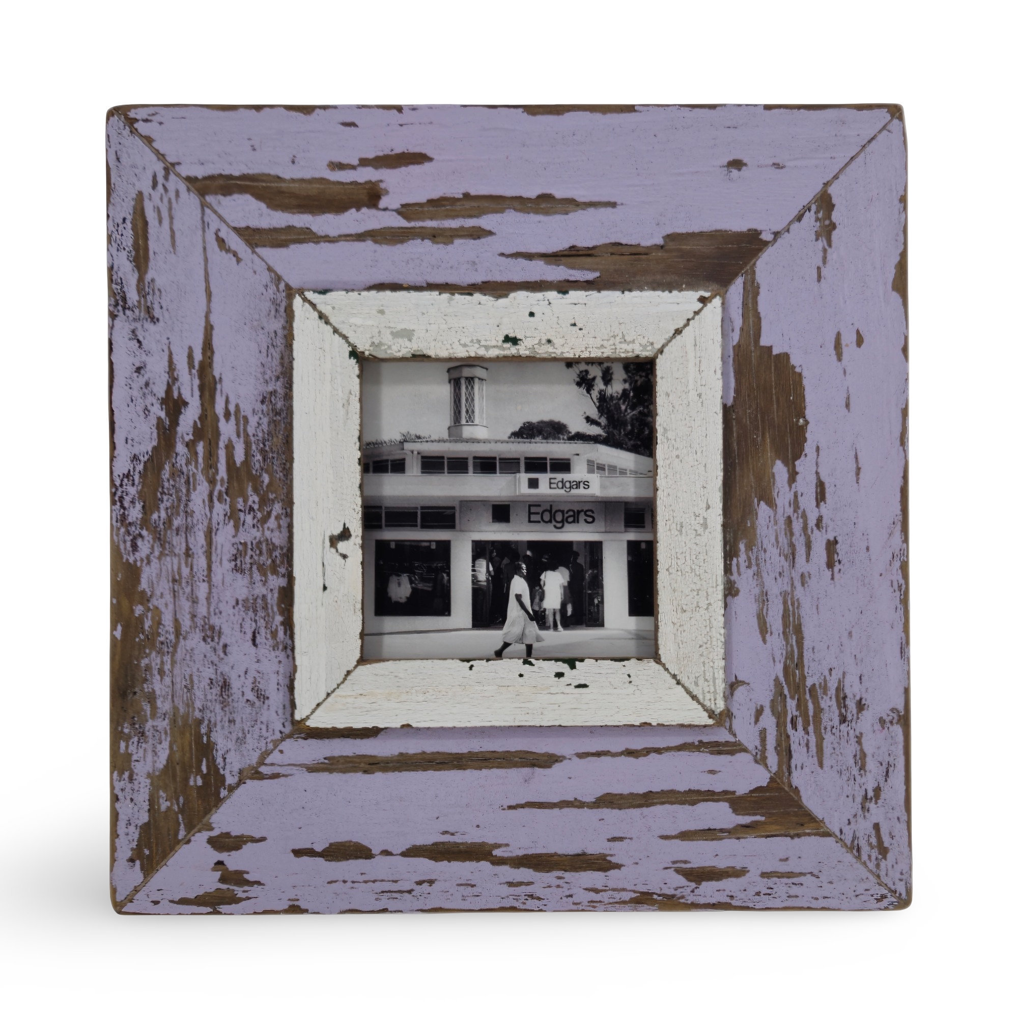 Reclaimed Wood Frame – 4x4 A6 Square – #30844