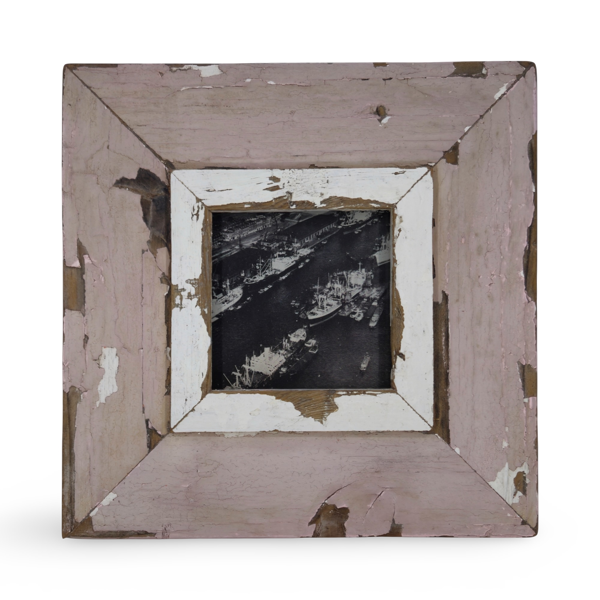 Reclaimed Wood Frame – 4x4 A6 Square – #31009