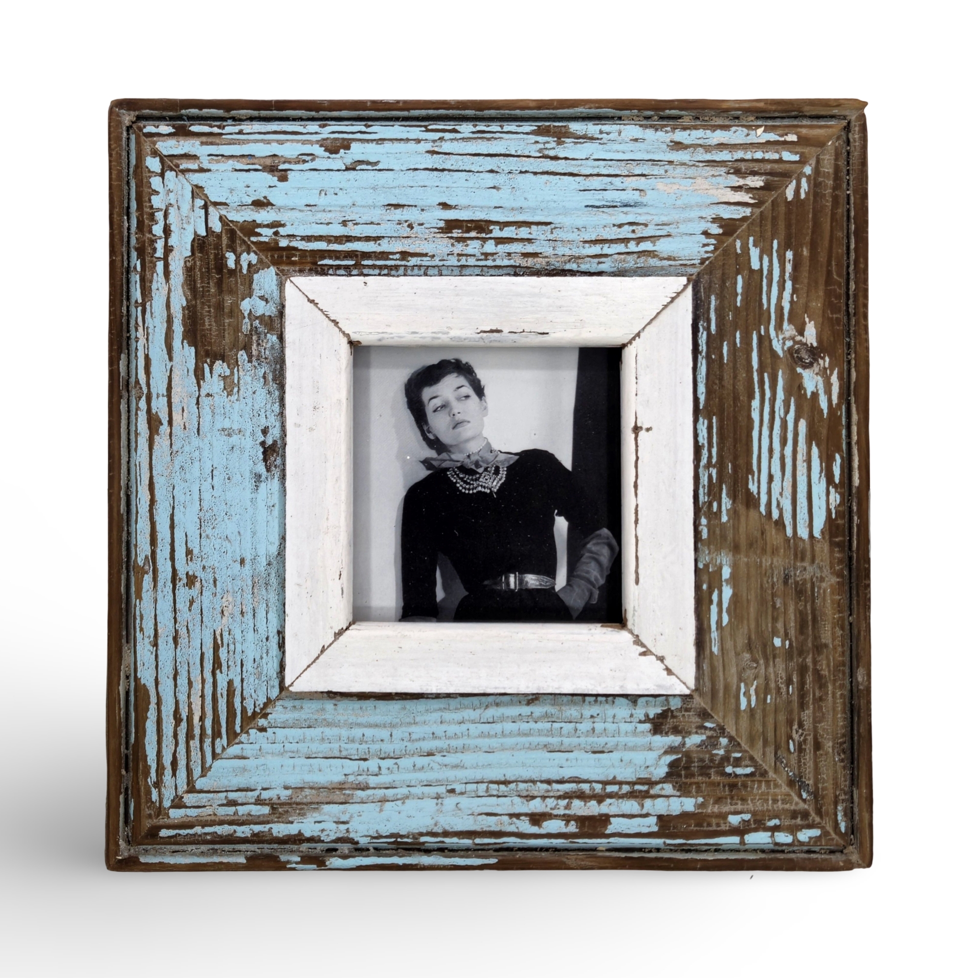 Reclaimed Wood Frame – 4x4 A6 Square – #31168
